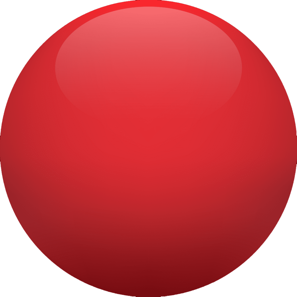 Red Nose - Grafikelement roter Kreis